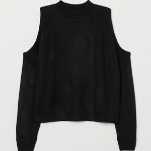 H&M Black Mock Turtleneck Sweater